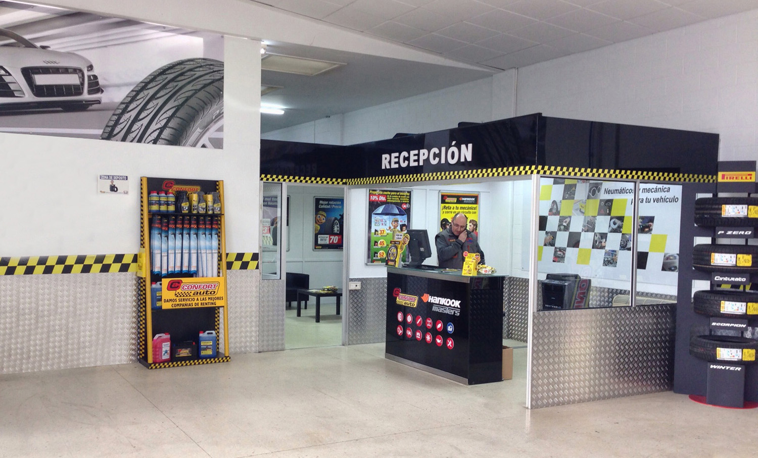 Neumáticos Soledad abre en Arteixo su nuevo centro Confortauto Hankook Masters