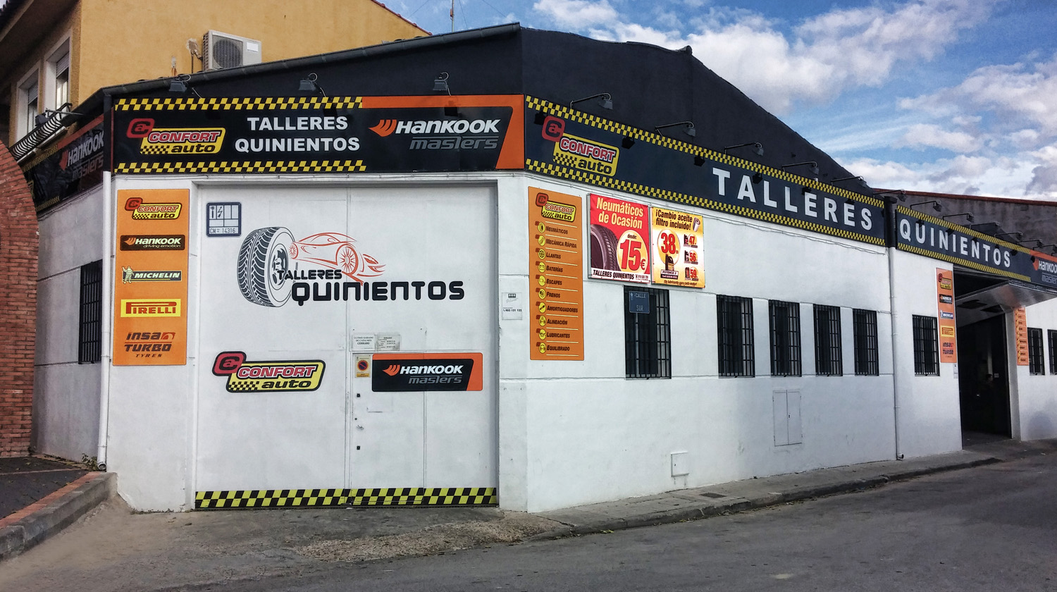Talleres quinientos elegido Taller Premium 2015 de la red Confortauto Hankook Masters