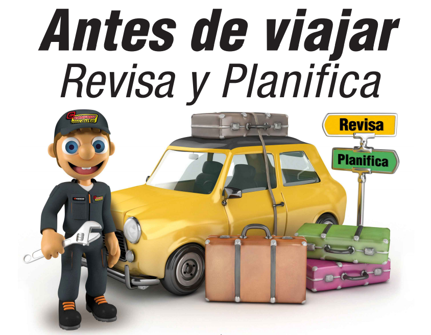 ¿Qué hacer antes de viajar? Pon tu vehículo a punto