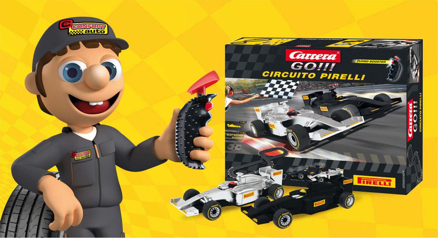 COMPITE CON CONFORTAUTO  Y PIRELLI
