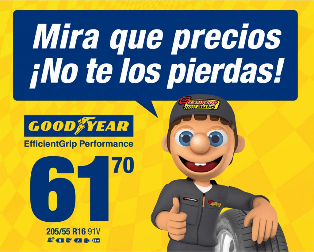 CONFORT GOODYEAR 9 16