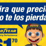 EN CONFORTAUTO NO TE PIERDAS LOS SÚPER PRECIOS EN GOODYEAR
