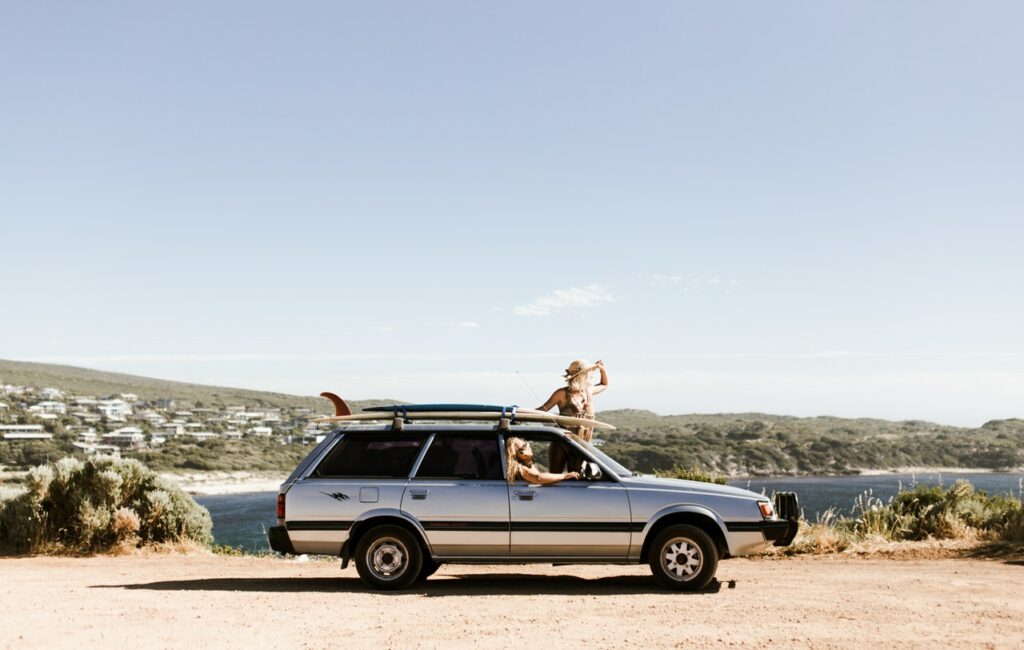 viajar en coche en verano