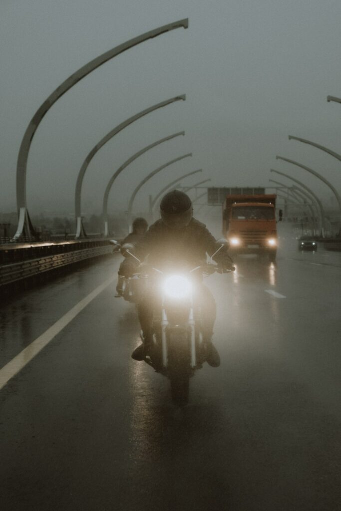 aquaplaning en moto