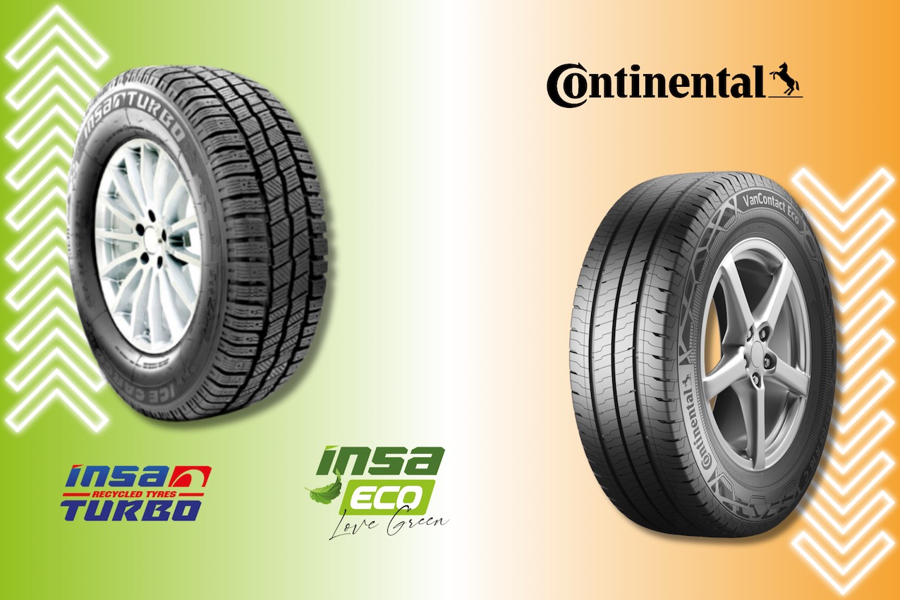 Neumáticos para camper Insa Turbo y Continental