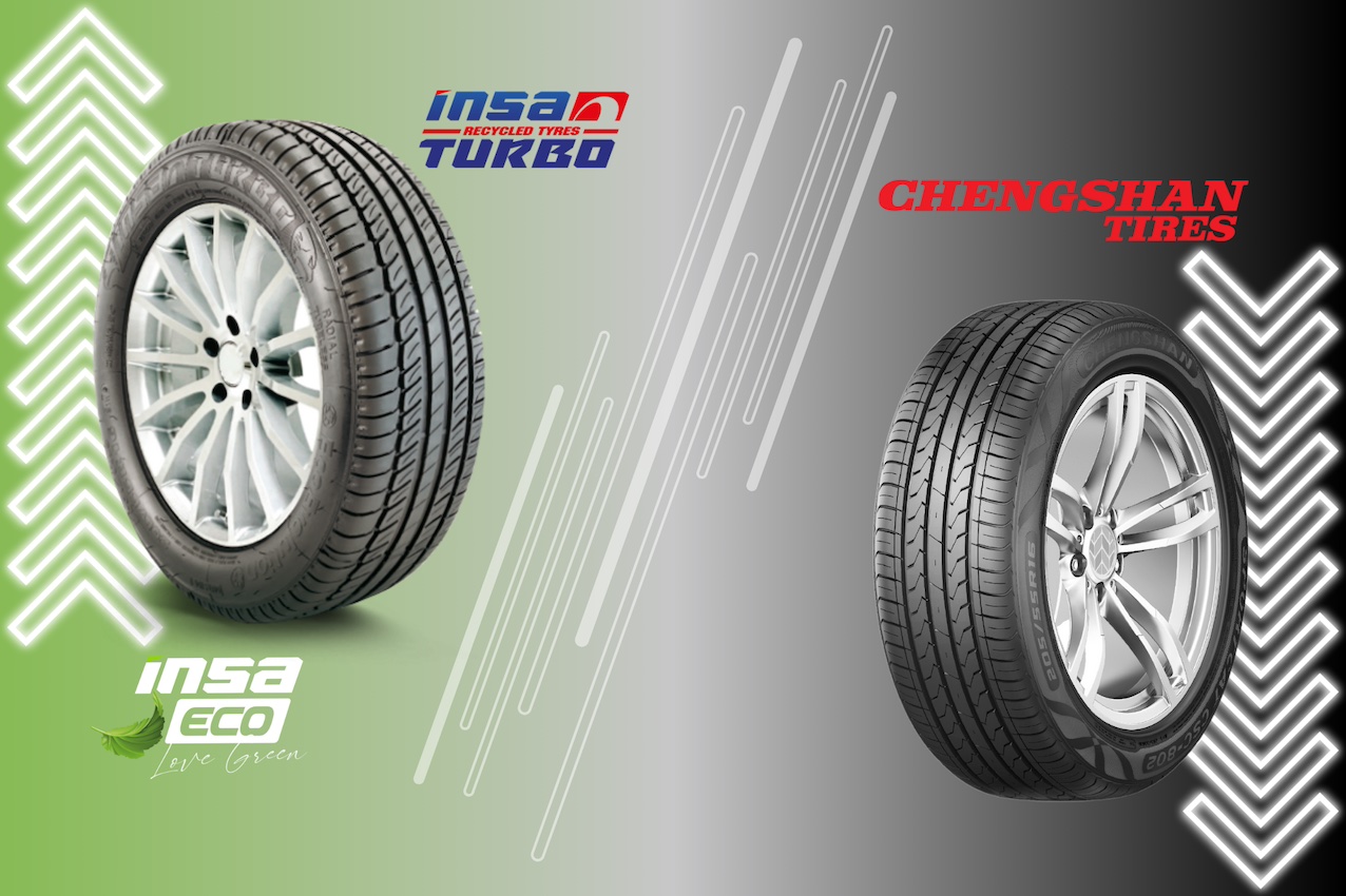 Neumáticos 205/55 R16 para verano Insa Turbo y Chengshan