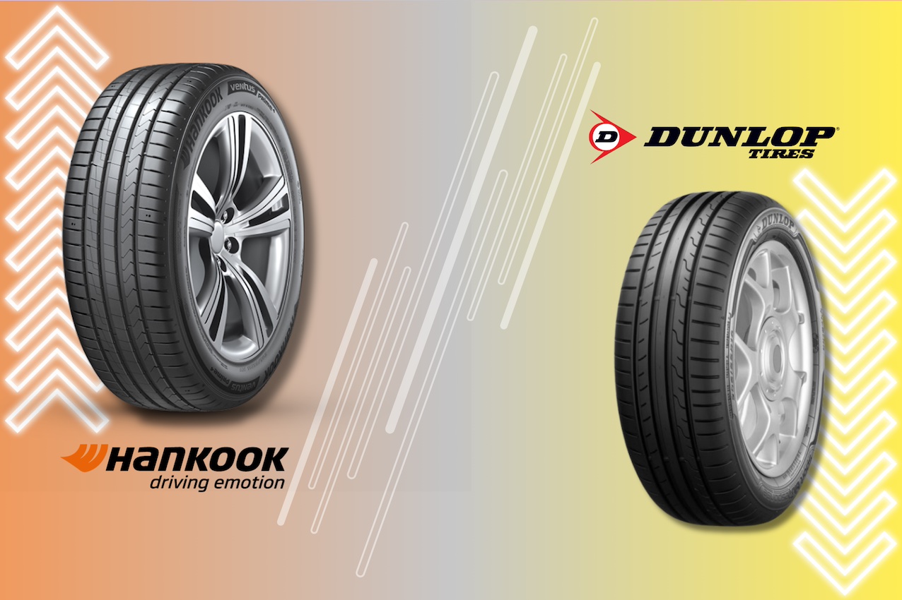 Neumáticos 205/55 R16 para verano Hankook y Dunlop