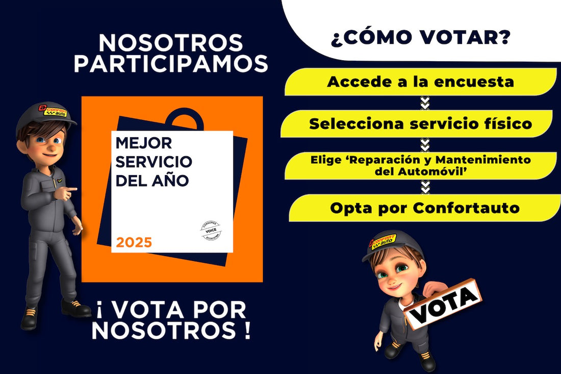 Vota a Confortauto al Mejor Servicio del Año