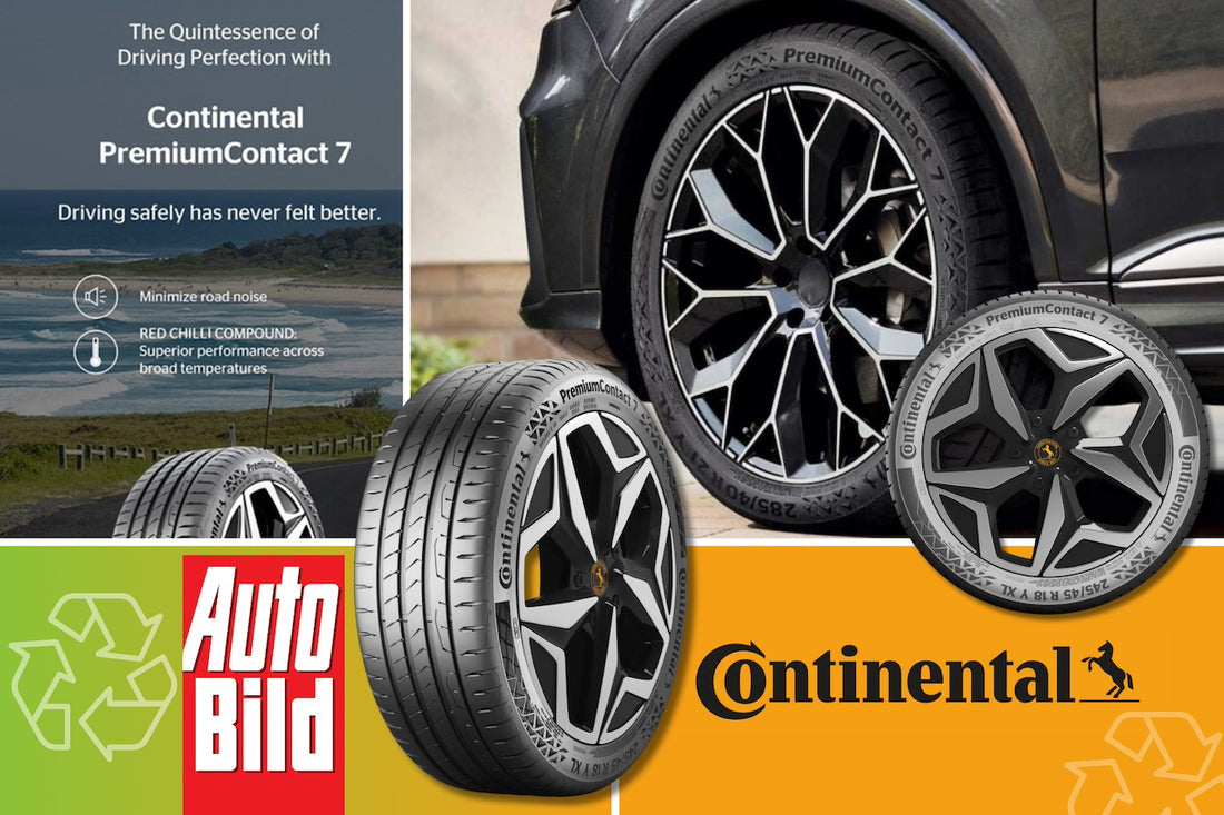 Auto Bild declara el Continental PremiumContact 7 como 'neumático verde del año'