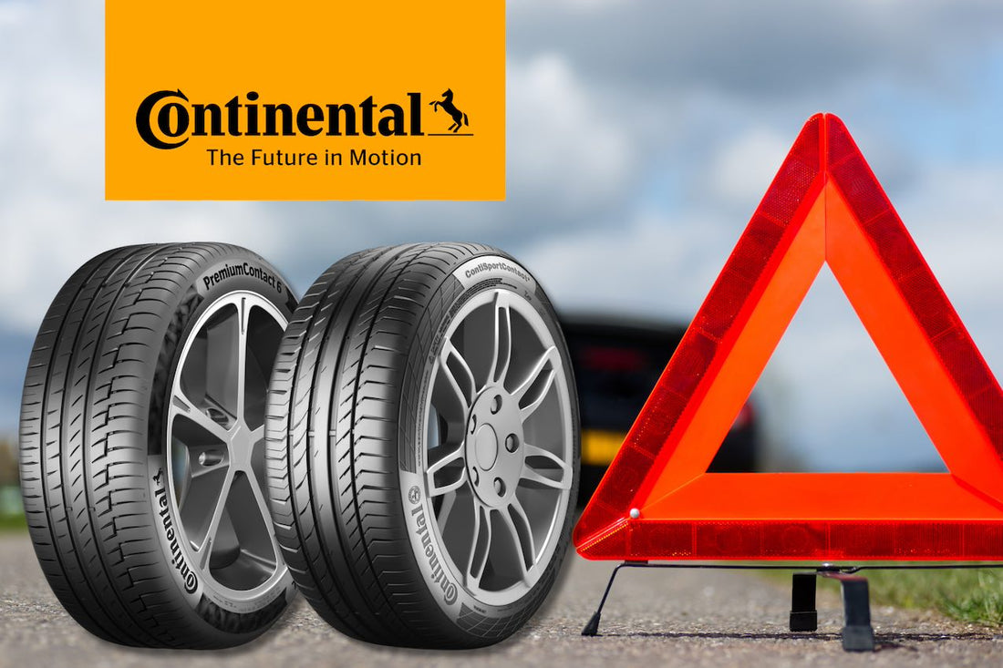 ¿En los neumáticos runflat de Continental qué pone?