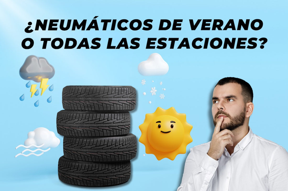 Diferencia entre neumáticos de verano y todas las estaciones: claves