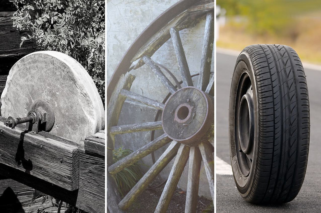 Historia de la rueda: creación y evolución