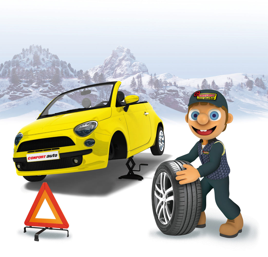 Precaución: Invierno conduce seguro con confortauto