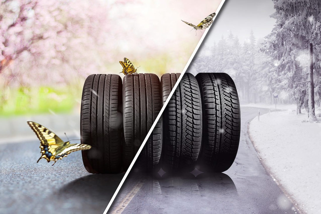 Llevar neumáticos de verano en invierno: una pésima idea