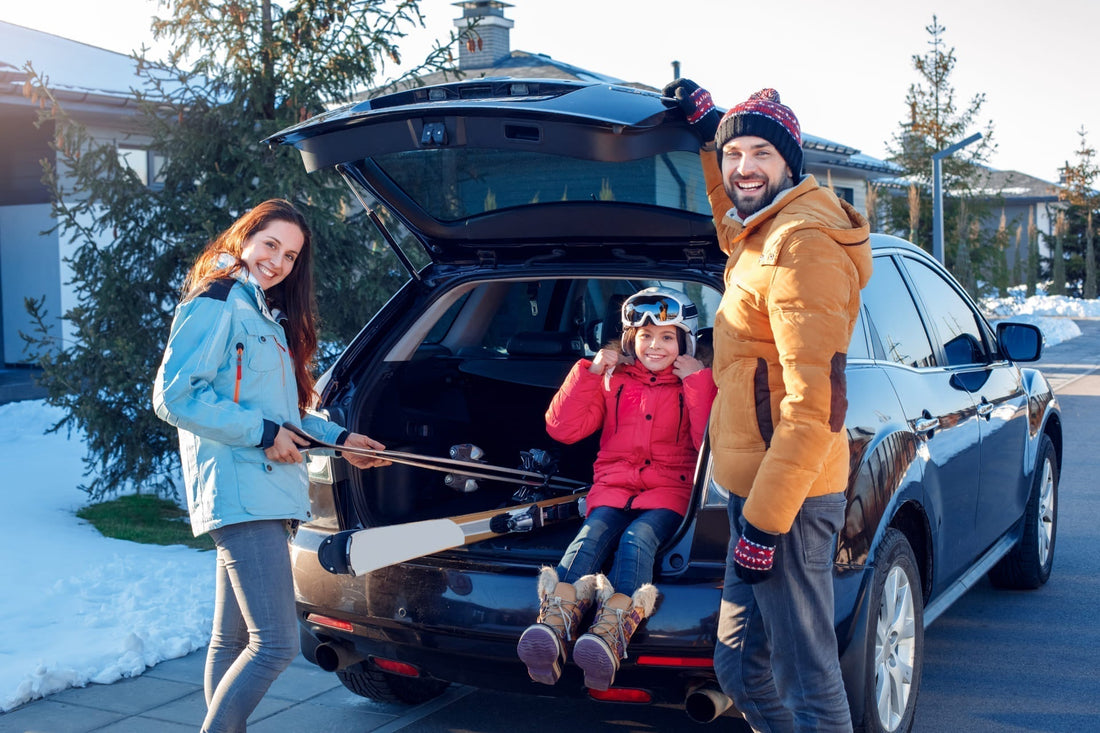 preparación del coche para la nieve