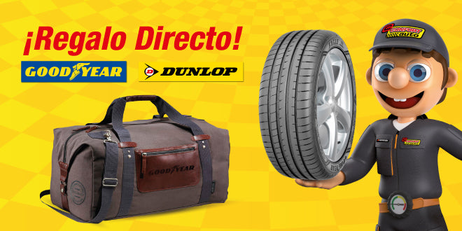 En Confortauto llévate una bolsa de viaje vintage Goodyear
