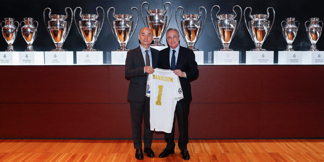 Hankook y el Real Madrid renuevan su acuerdo de patrocinio hasta 2023