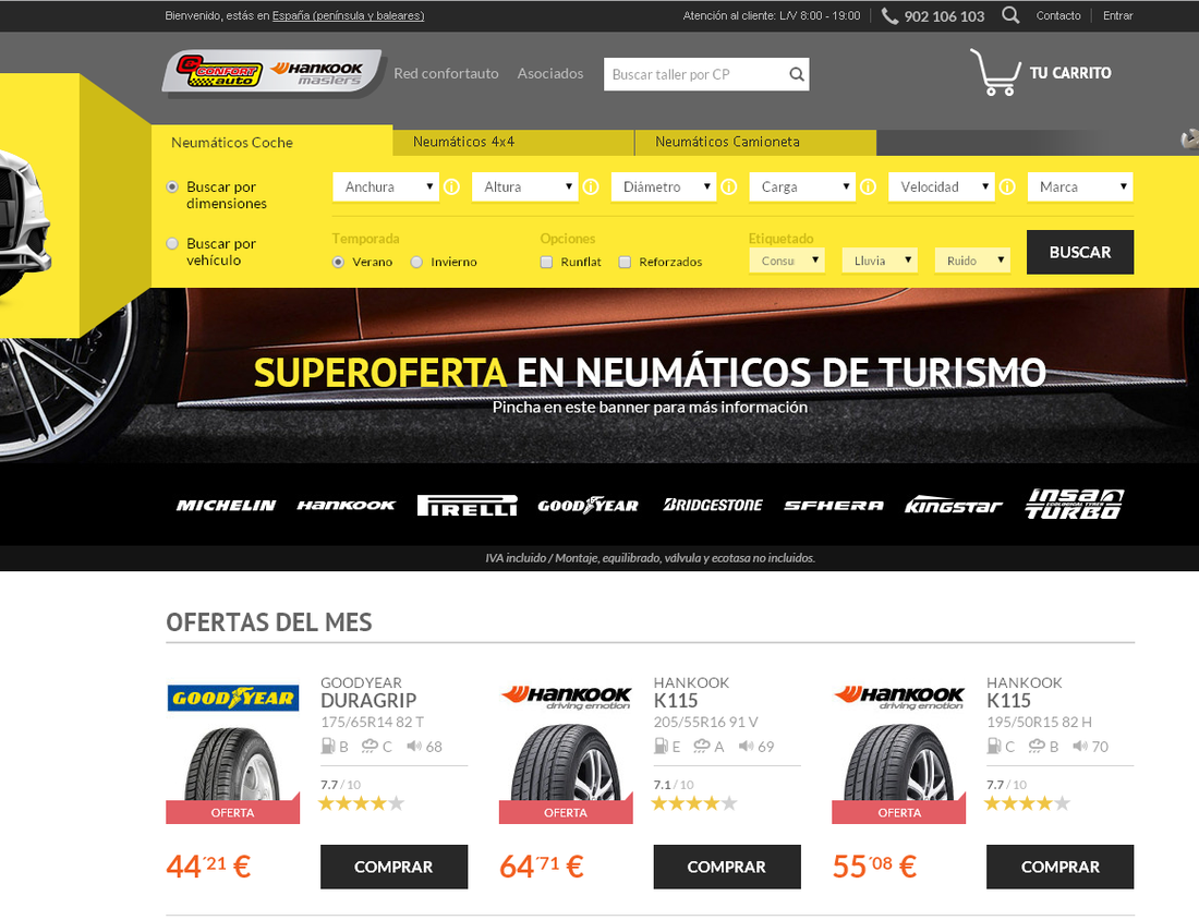 Confortauto estrena su nueva web